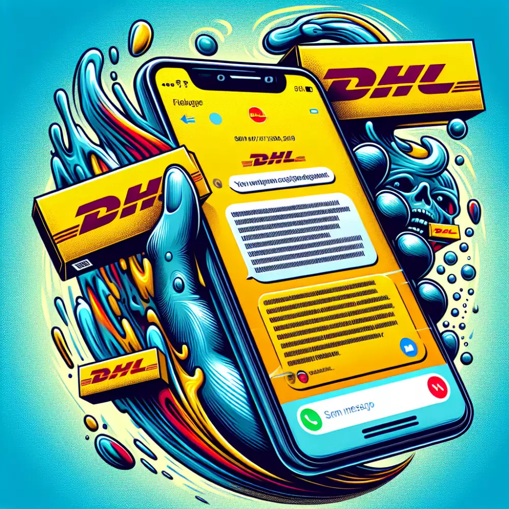 dhl podvodne sms